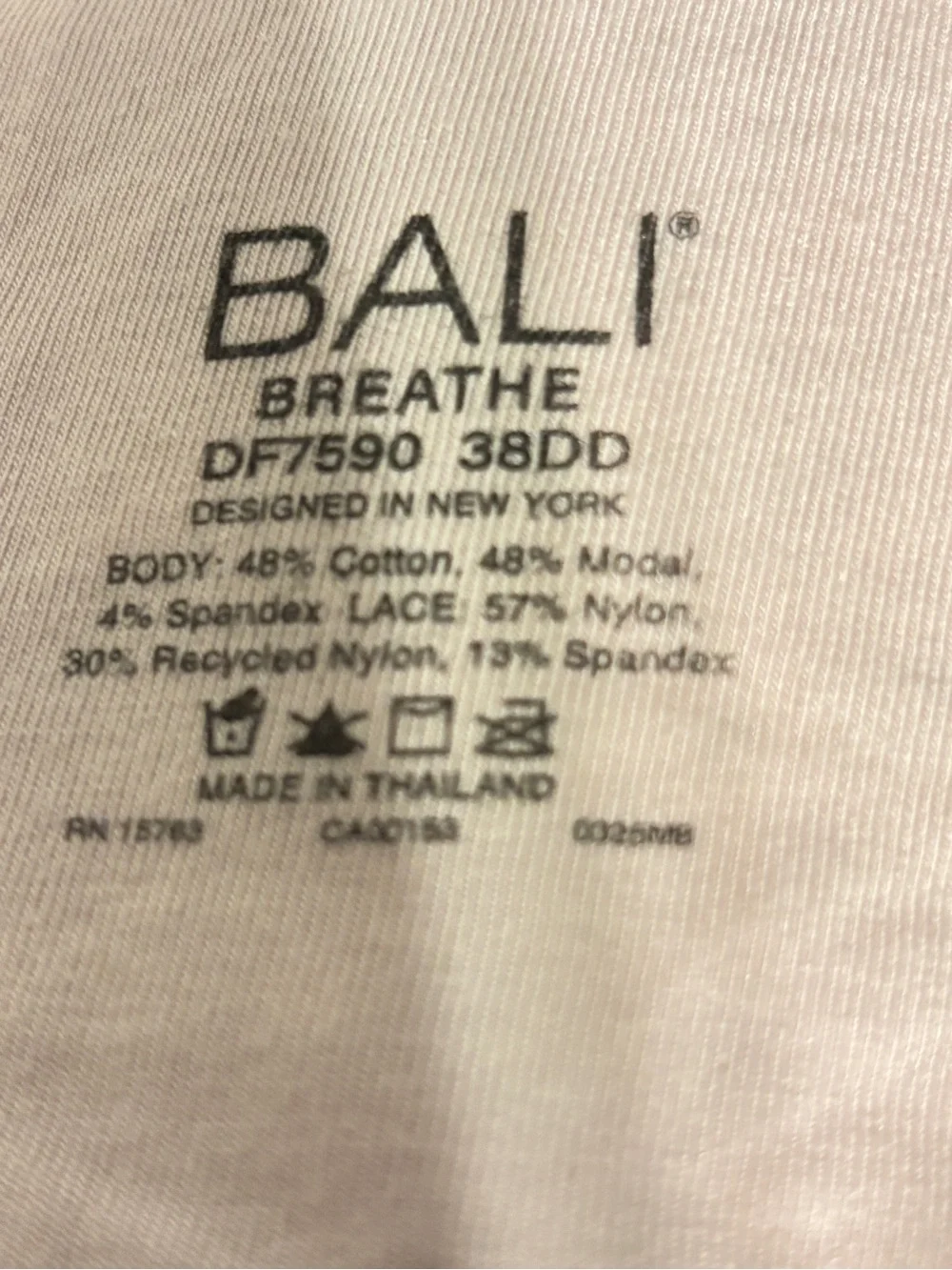 Bali Breathe Light Pink Lace Underwire Bra